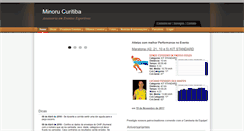 Desktop Screenshot of minorucuritiba.com.br